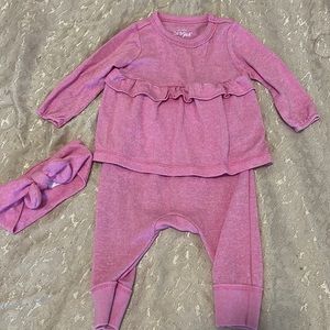 3 piece cat and jack spring outfit